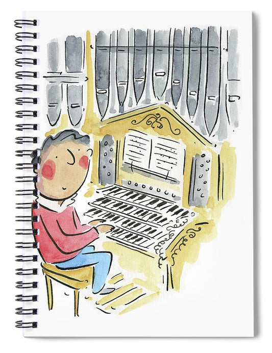 Organ - Spiral Notebook