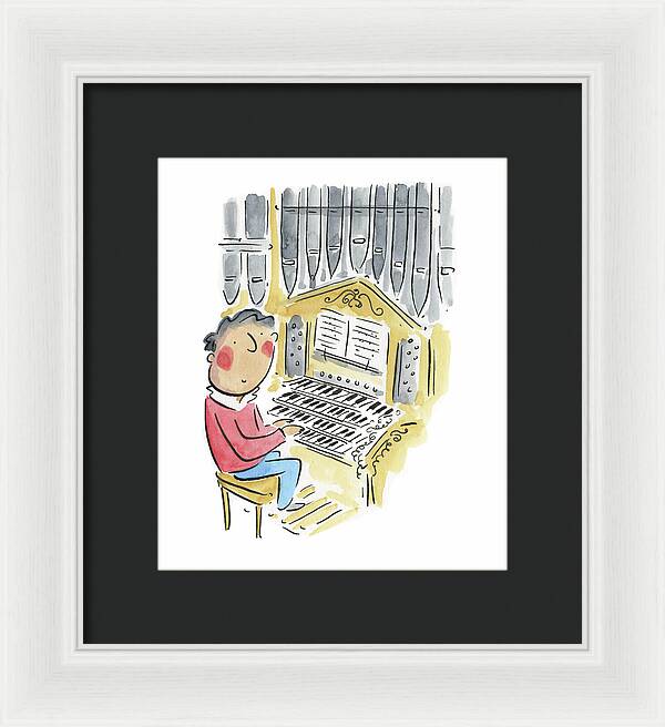 Organ - Framed Print