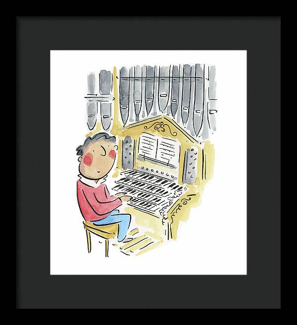 Organ - Framed Print