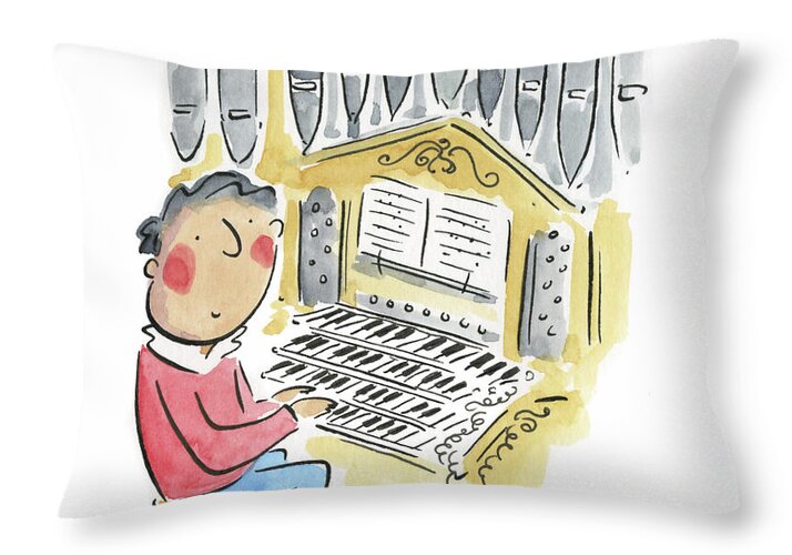 Organ - Throw Pillow
