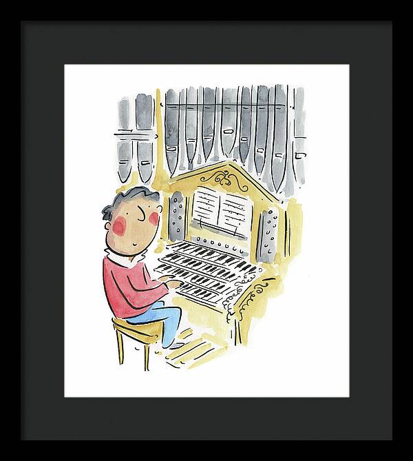 Organ - Framed Print