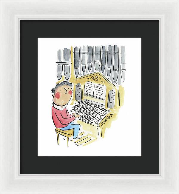 Organ - Framed Print