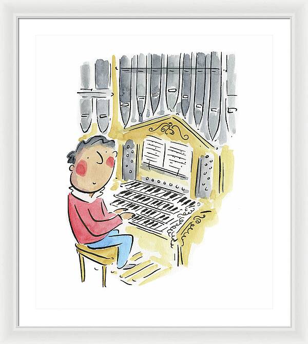Organ - Framed Print
