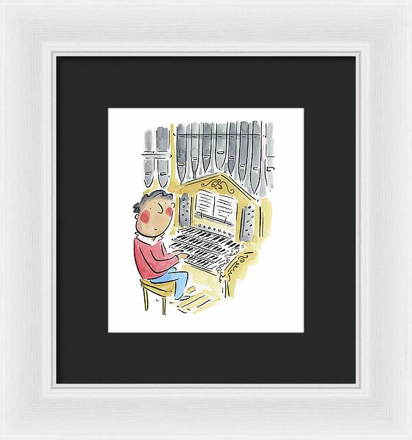 Organ - Framed Print