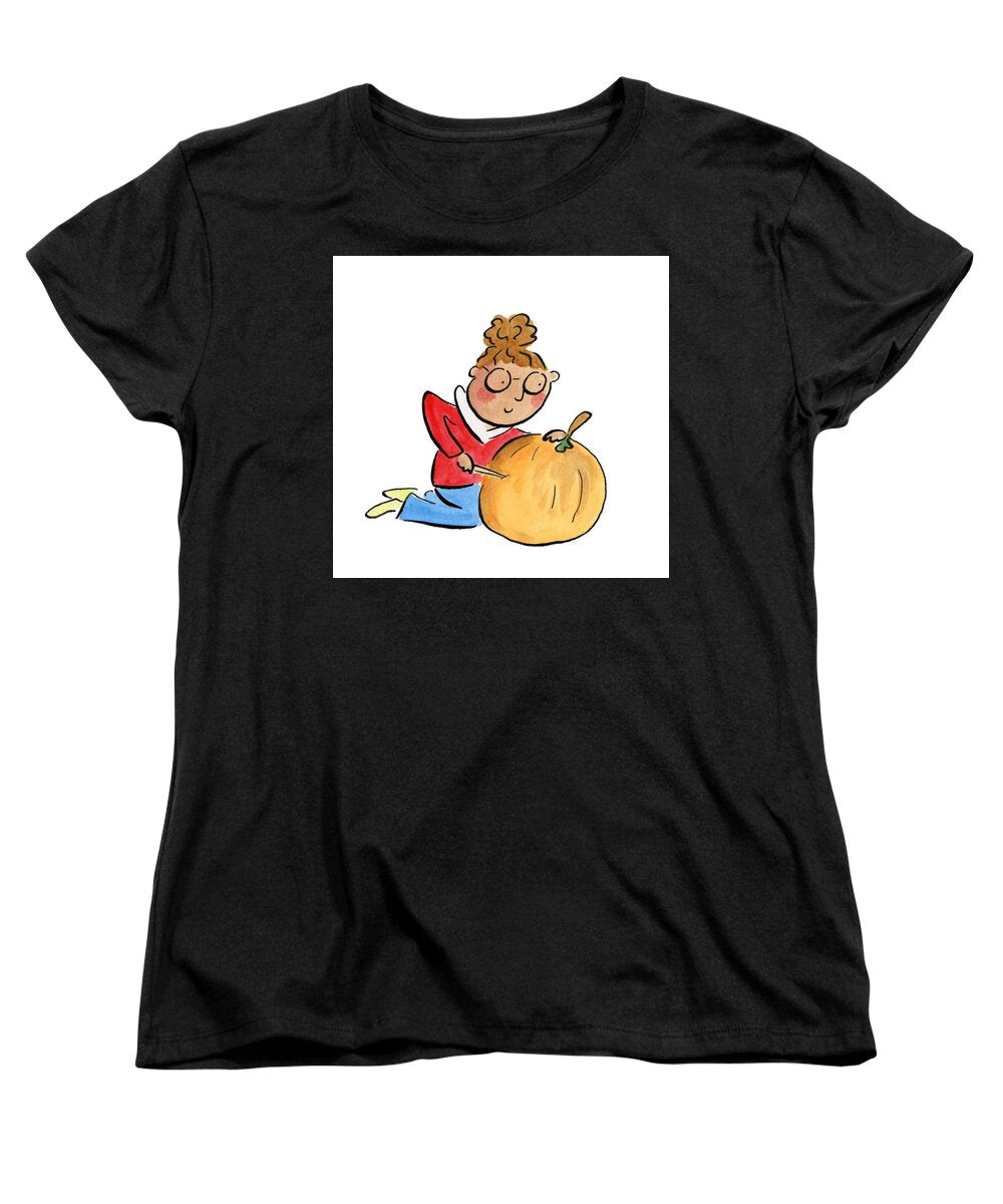 Pumpkin Carving - Women's T-Shirt (Standard Fit)