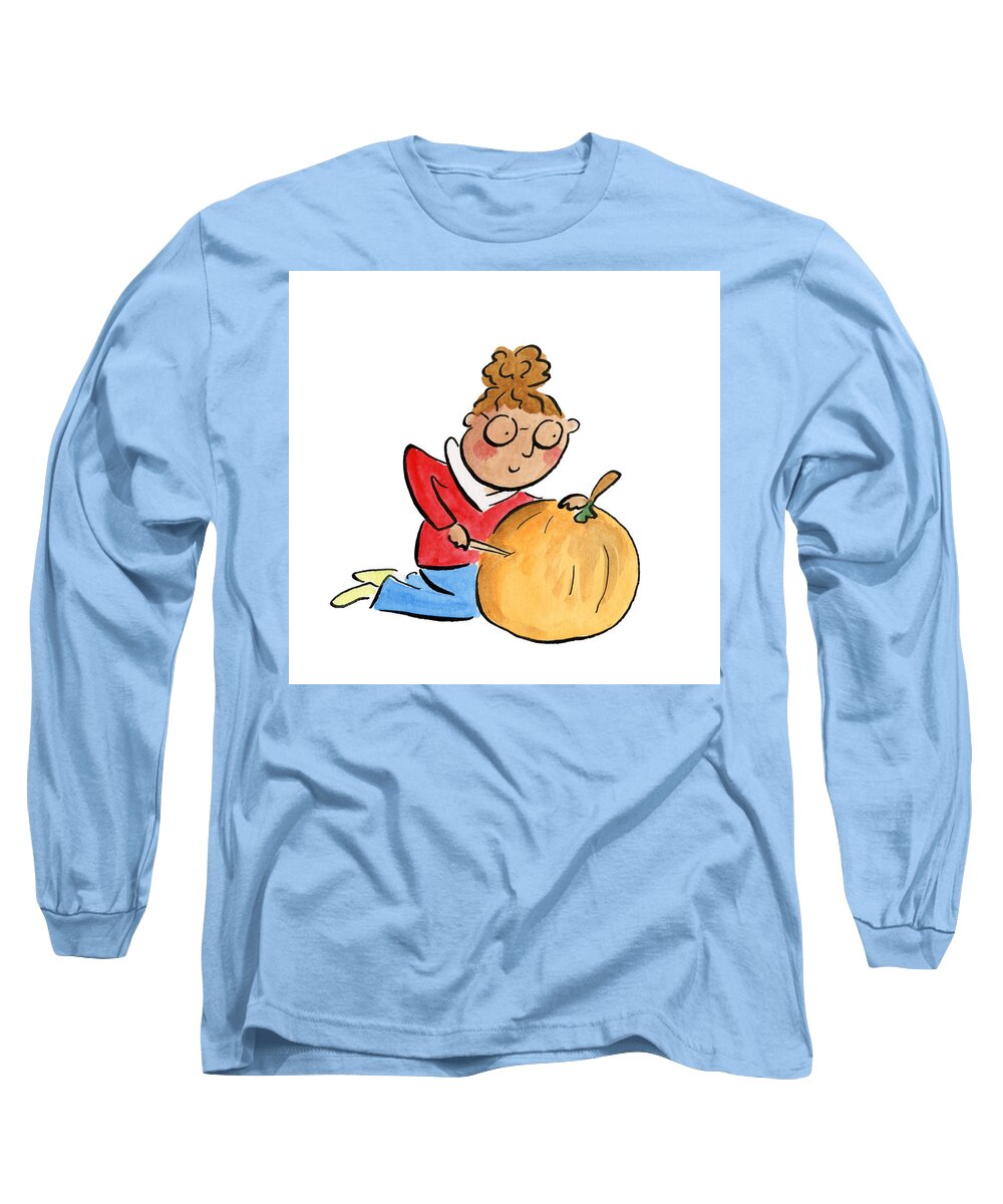 Pumpkin Carving - Long Sleeve T-Shirt
