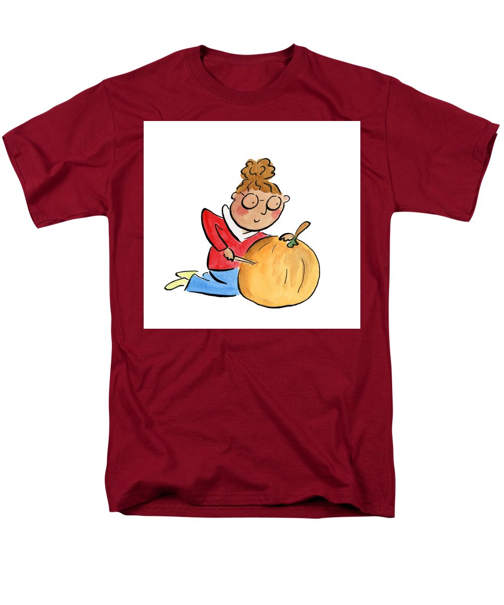 Pumpkin Carving - Men's T-Shirt  (Regular Fit)