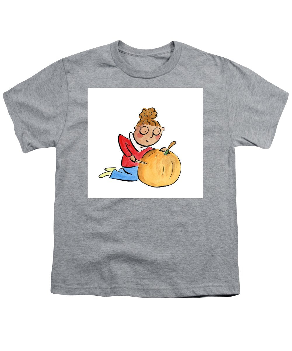 Pumpkin Carving - Youth T-Shirt