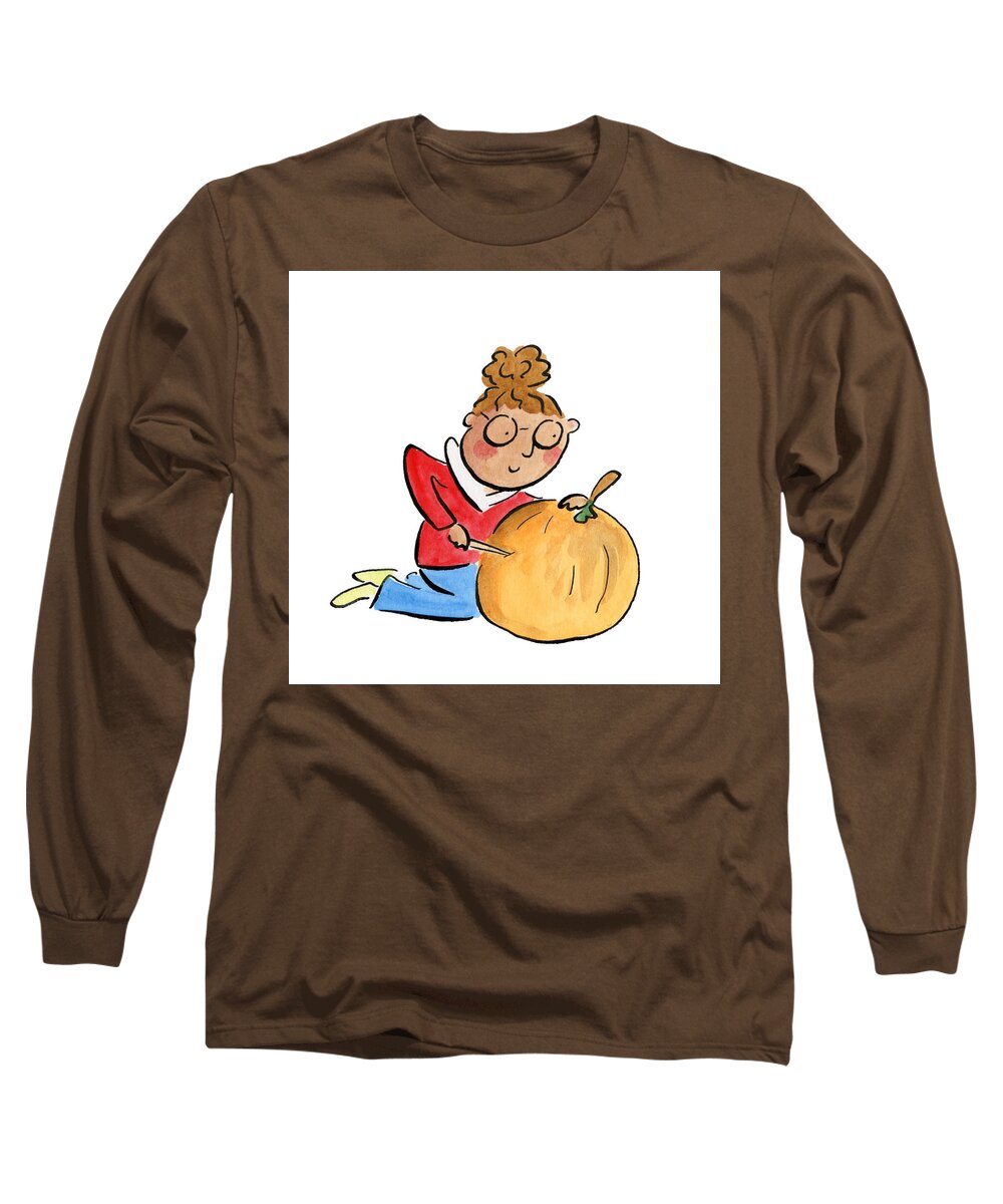 Pumpkin Carving - Long Sleeve T-Shirt