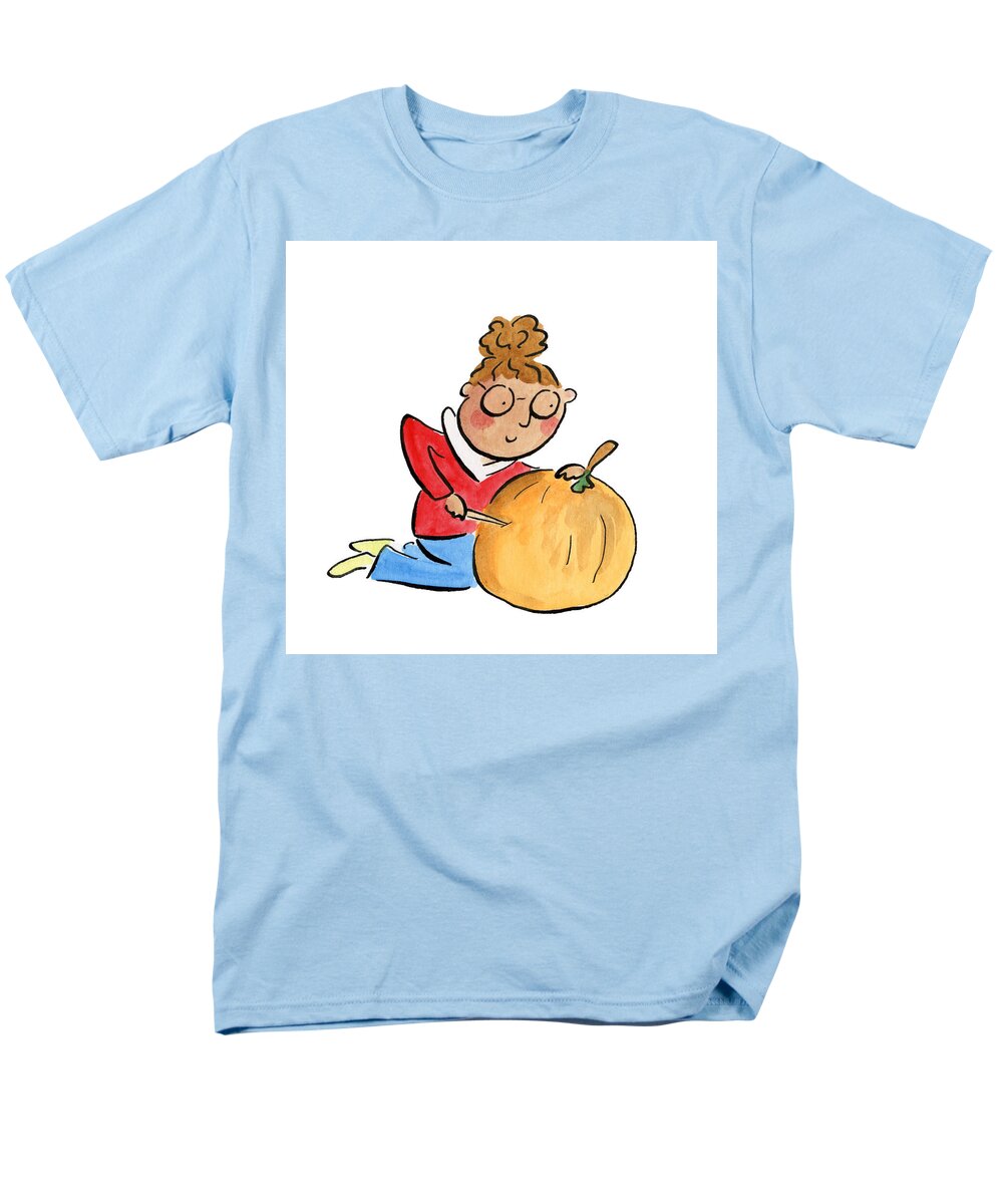 Pumpkin Carving - Men's T-Shirt  (Regular Fit)