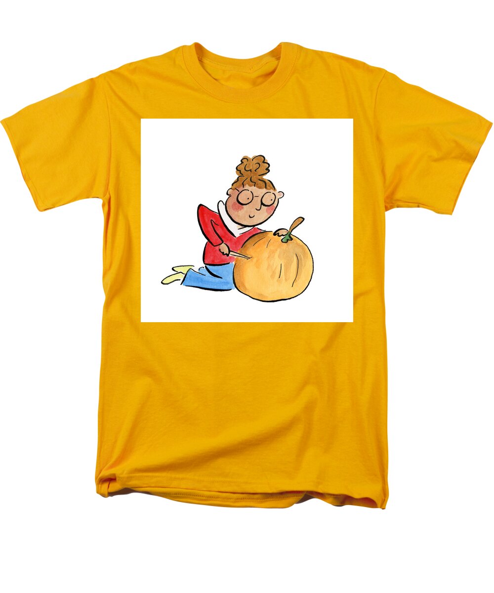 Pumpkin Carving - Men's T-Shirt  (Regular Fit)