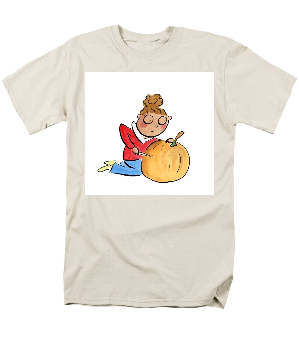 Pumpkin Carving - Men's T-Shirt  (Regular Fit)