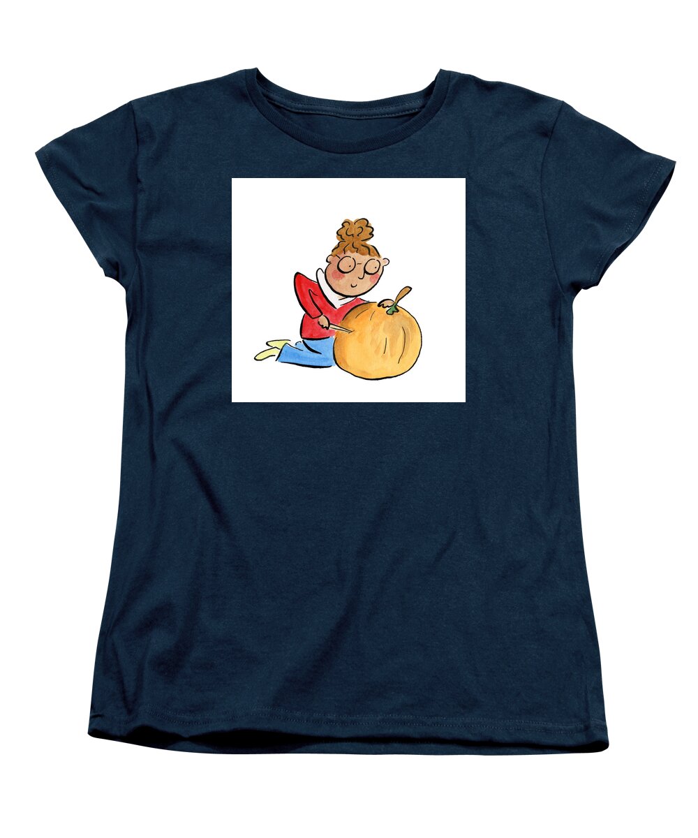 Pumpkin Carving - Women's T-Shirt (Standard Fit)
