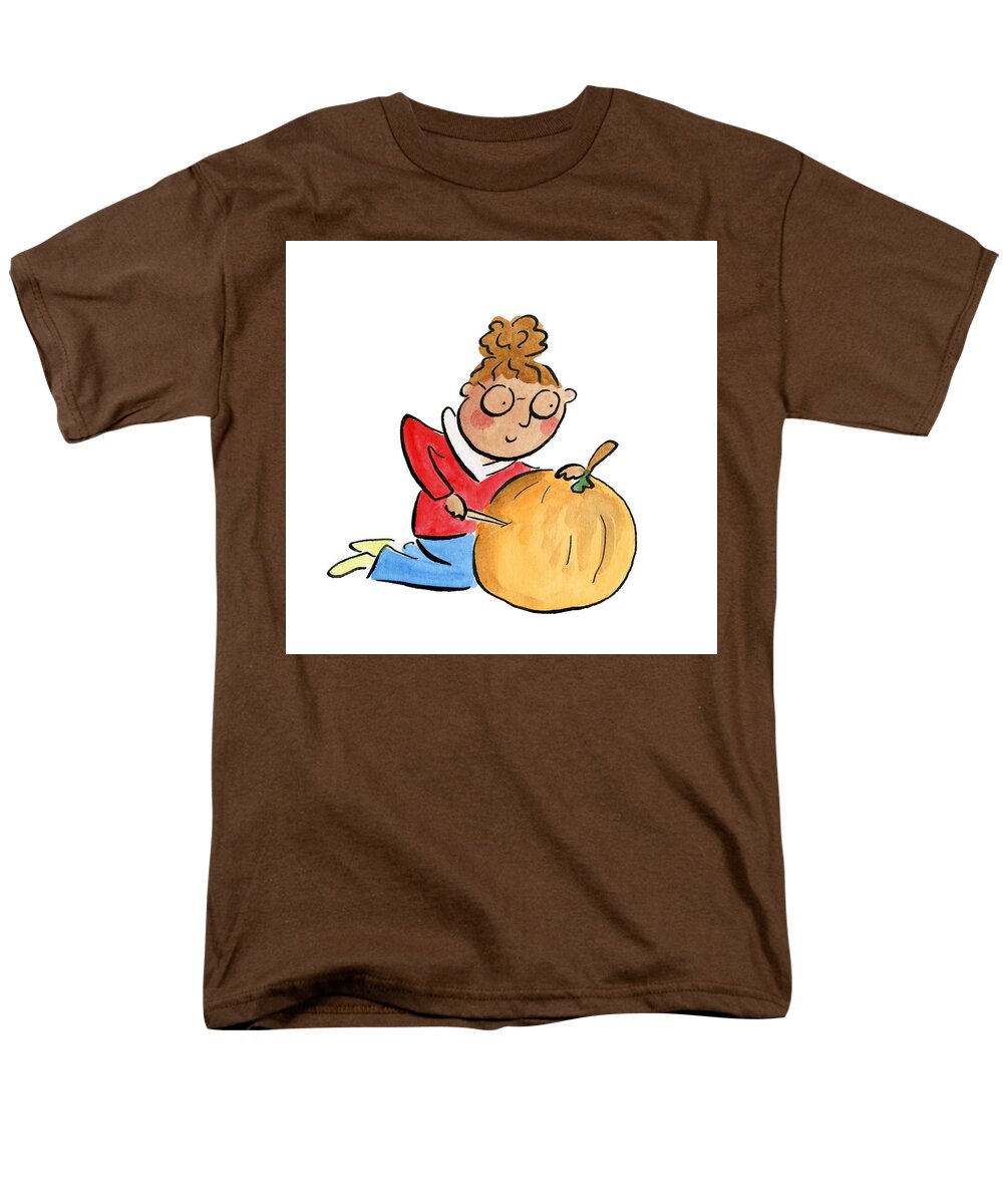 Pumpkin Carving - Men's T-Shirt  (Regular Fit)