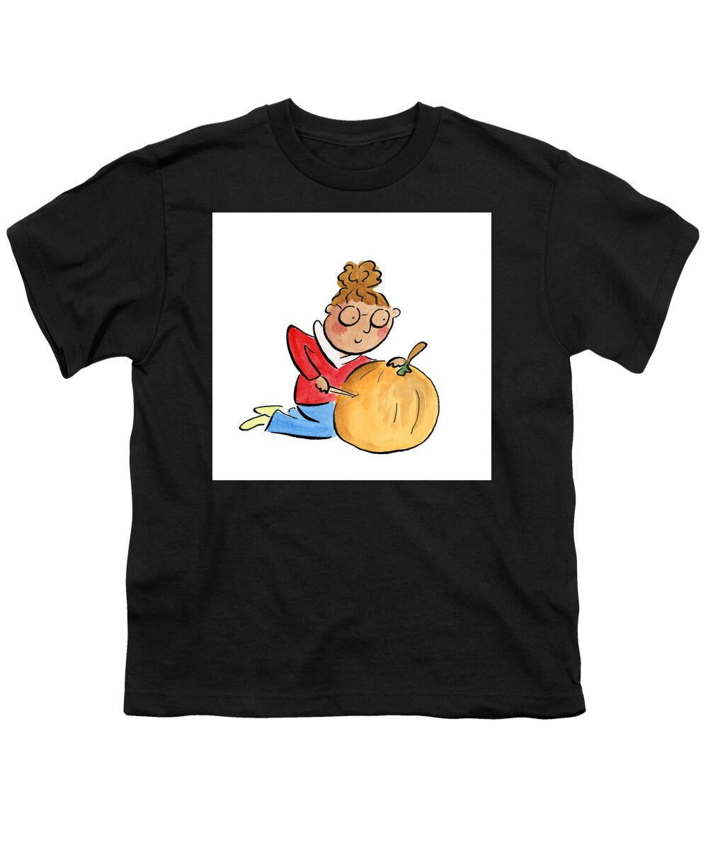 Pumpkin Carving - Youth T-Shirt