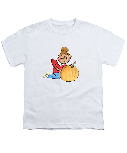 Pumpkin Carving - Youth T-Shirt