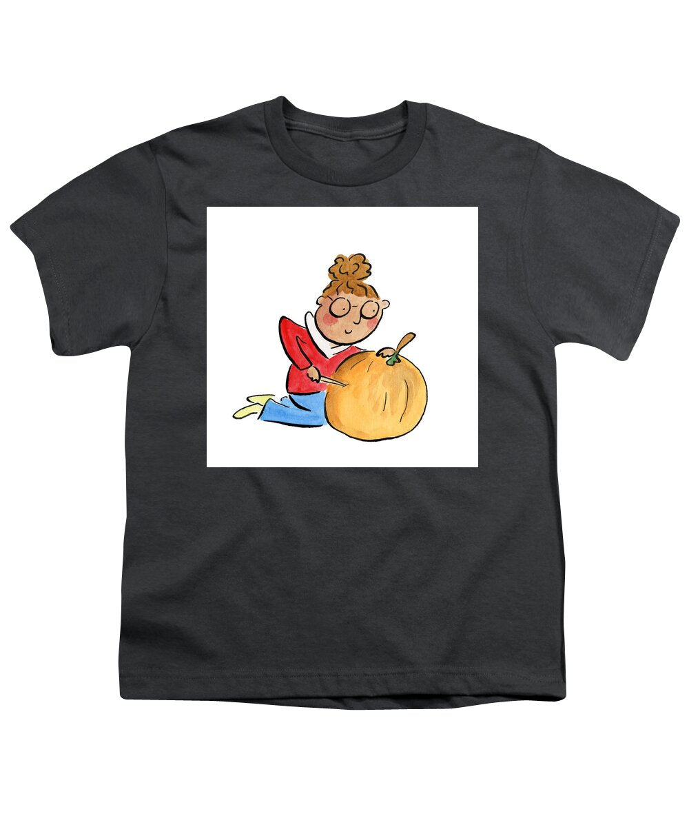 Pumpkin Carving - Youth T-Shirt