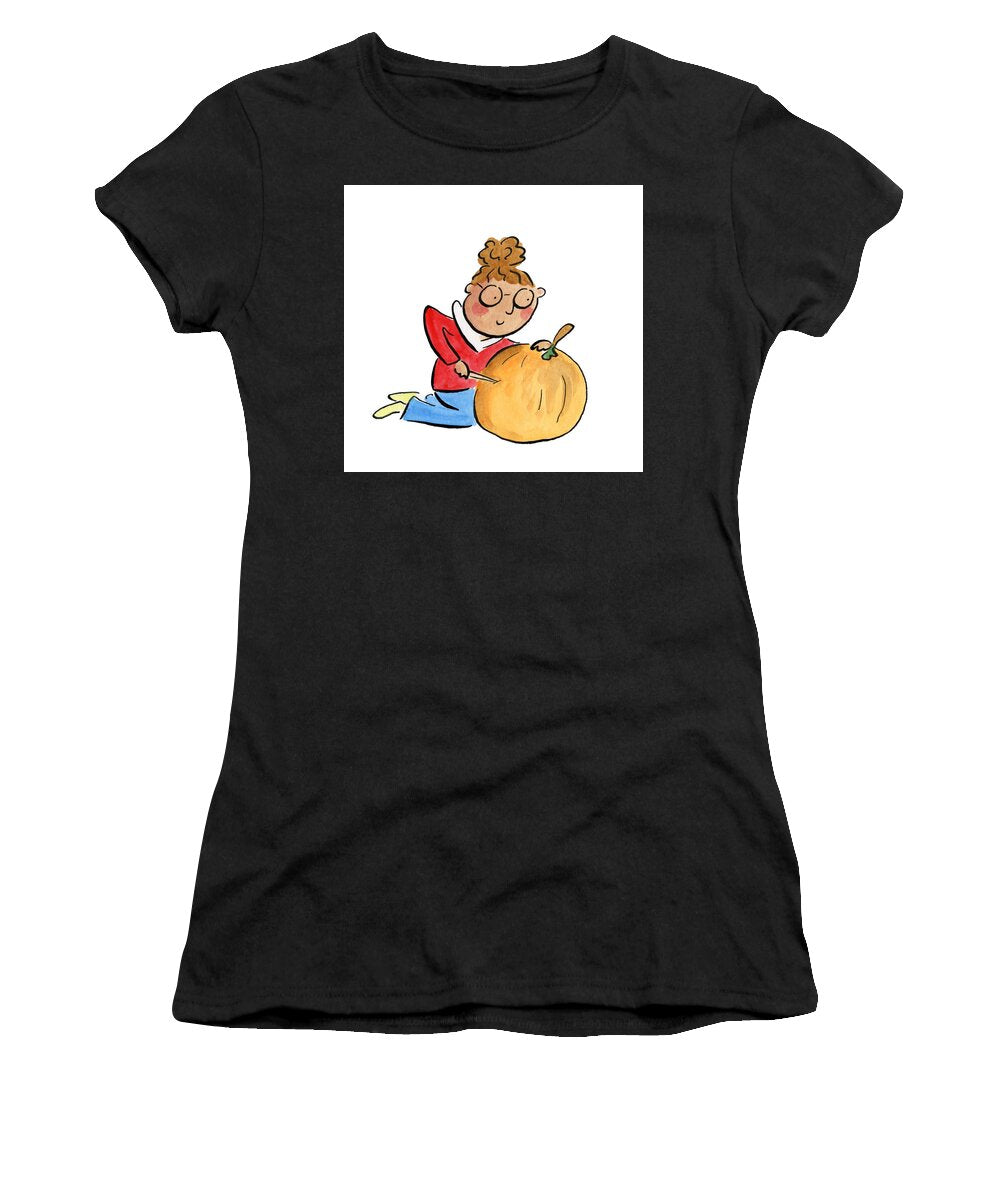 Pumpkin Carving - Women's T-Shirt