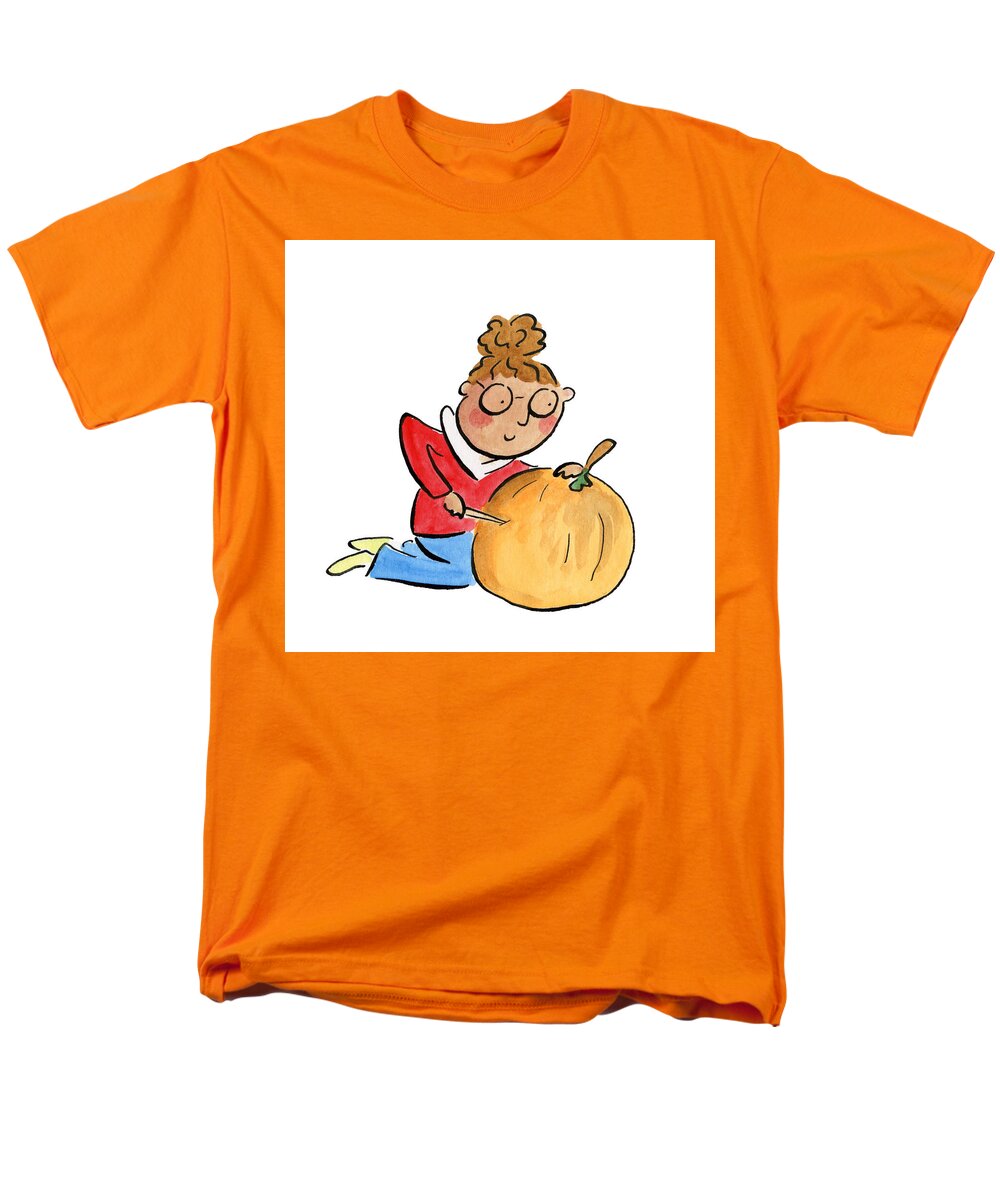 Pumpkin Carving - Men's T-Shirt  (Regular Fit)