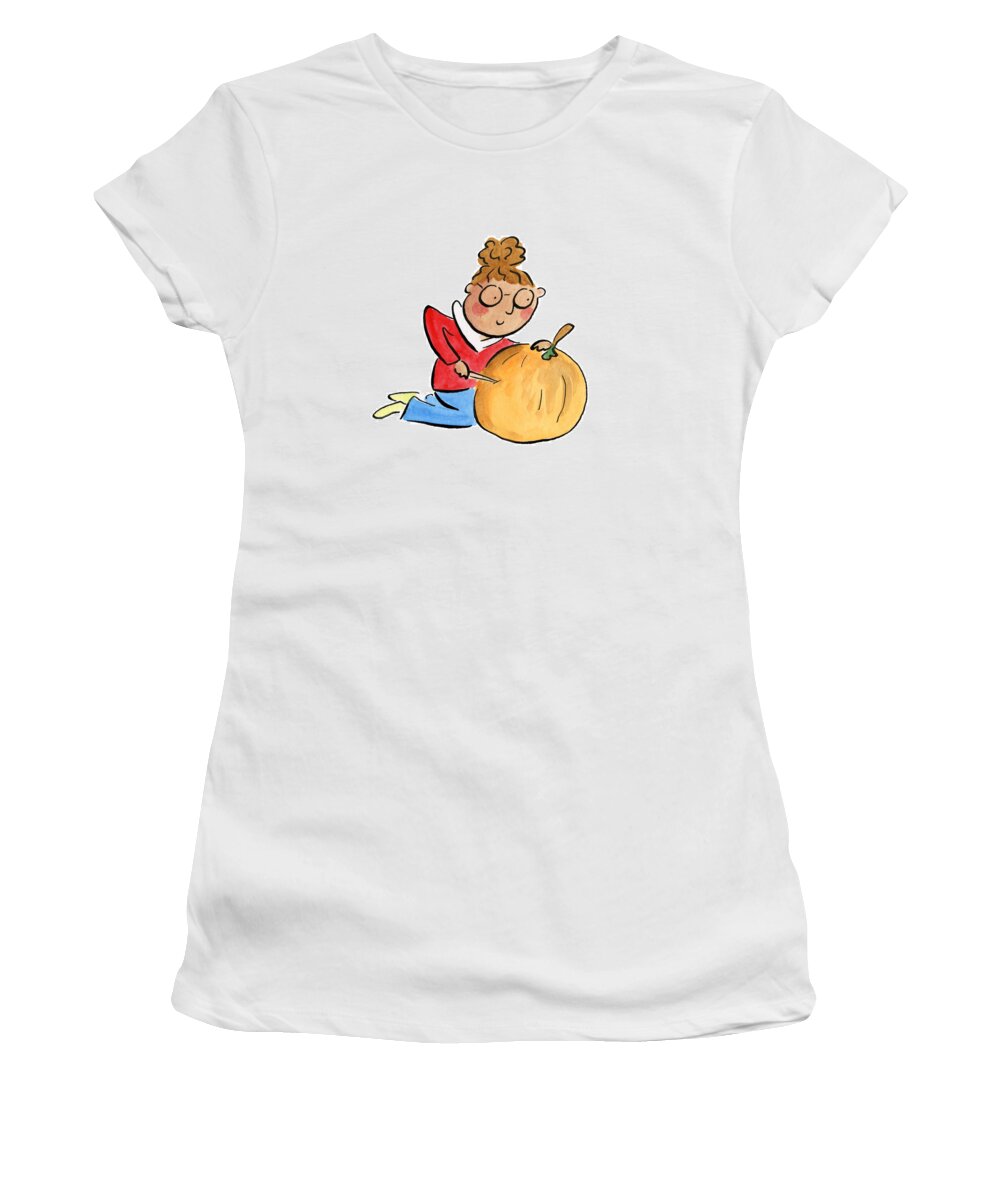 Pumpkin Carving - Women's T-Shirt