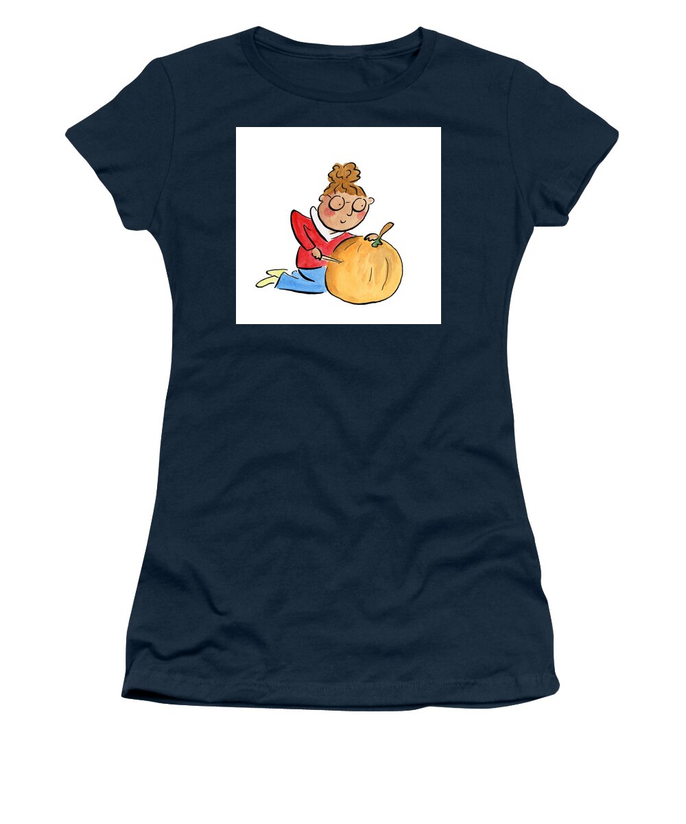 Pumpkin Carving - Women's T-Shirt