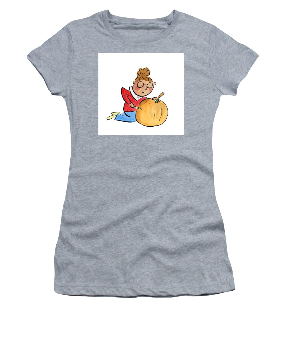 Pumpkin Carving - Women's T-Shirt