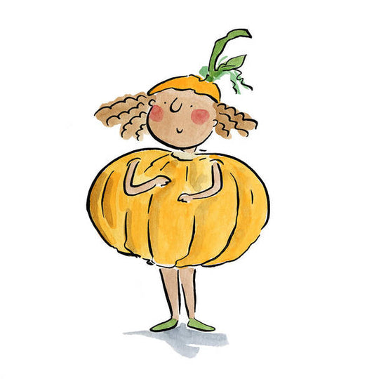 Pumpkin Costume - Art Print
