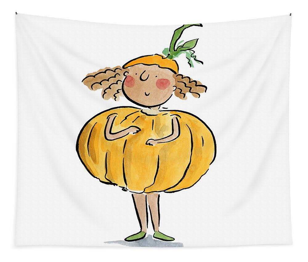 Pumpkin Costume - Tapestry
