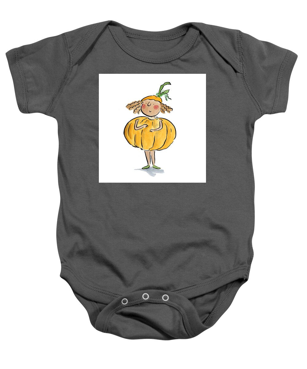 Pumpkin Costume - Baby Onesie