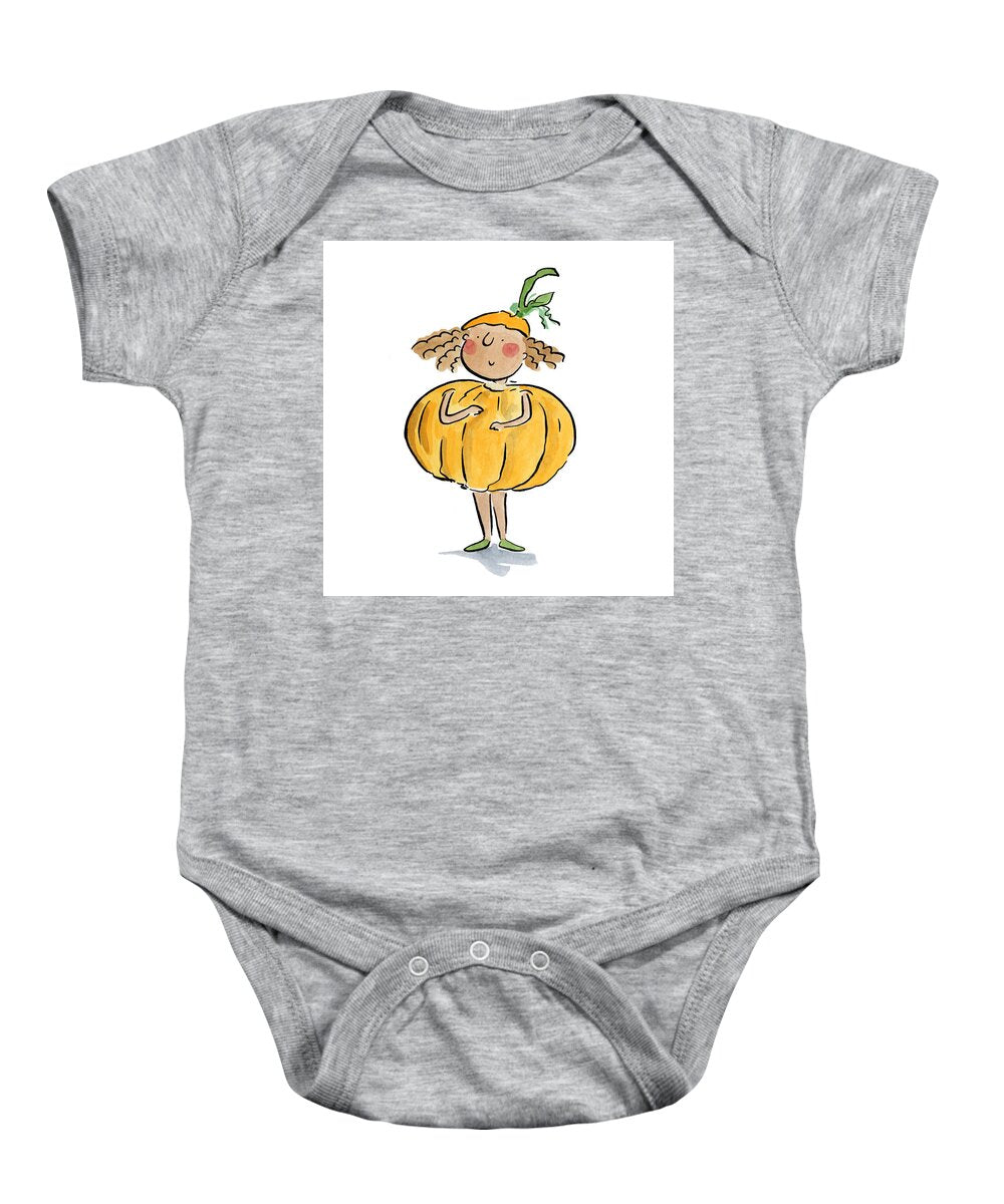 Pumpkin Costume - Baby Onesie