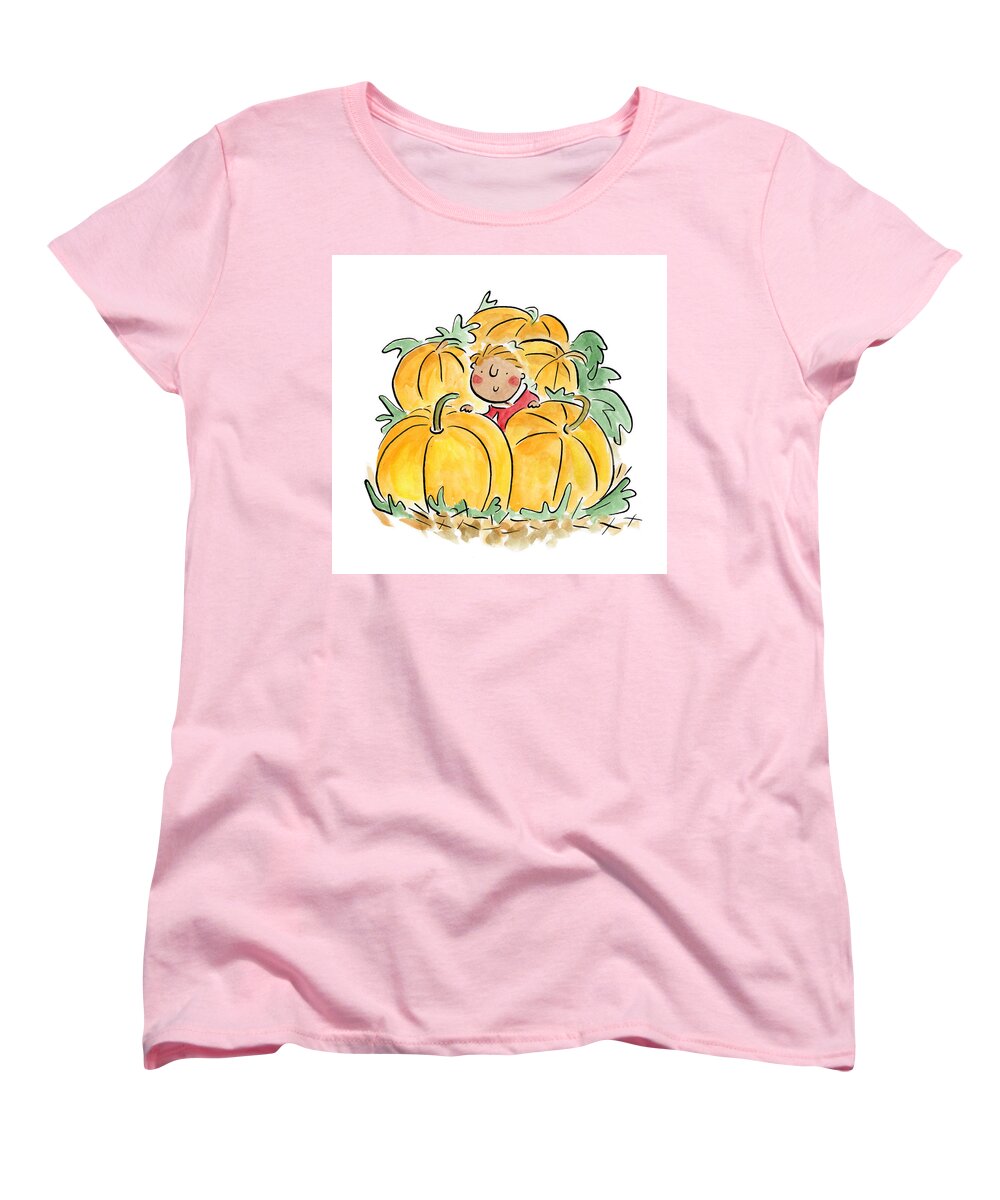 Pumpkin Patch - Women's T-Shirt (Standard Fit)