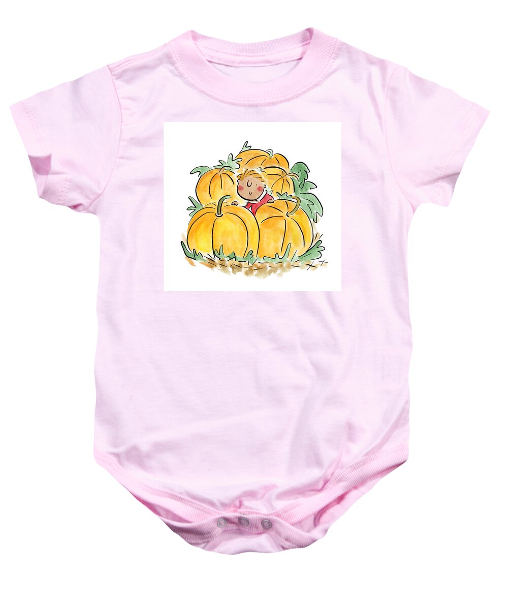 Pumpkin Patch - Baby Onesie