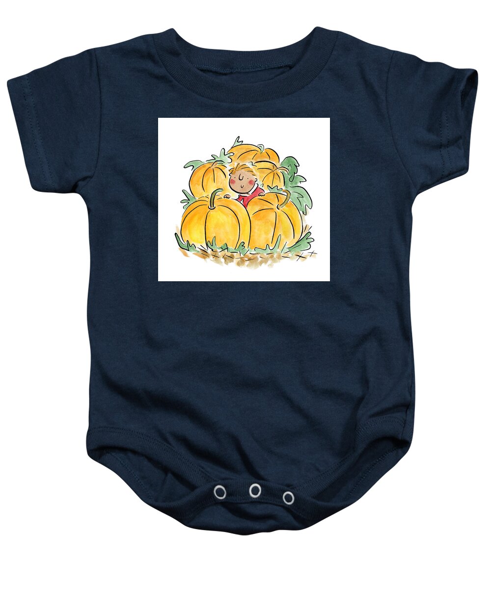 Pumpkin Patch - Baby Onesie