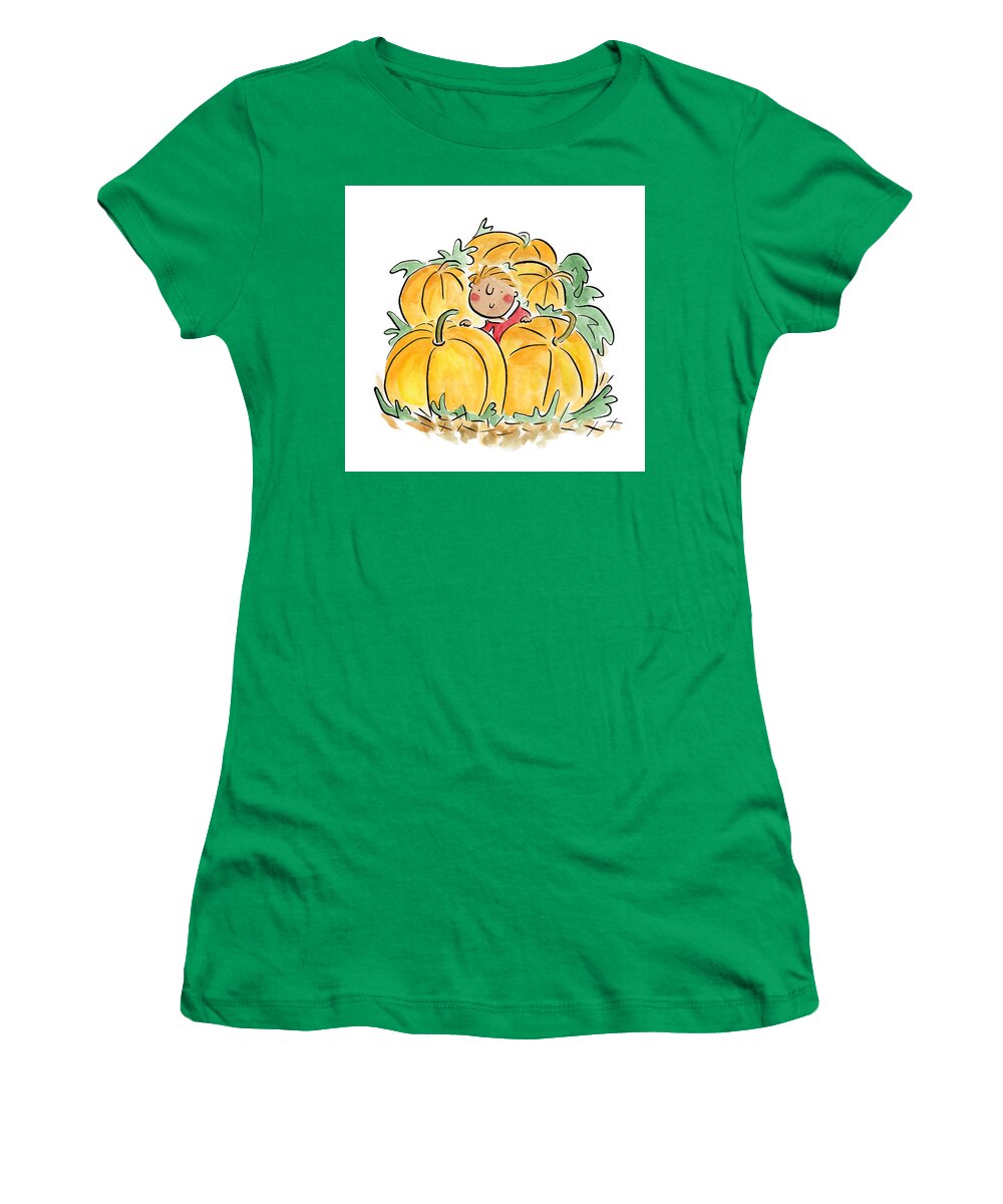 Pumpkin Patch - Women's T-Shirt