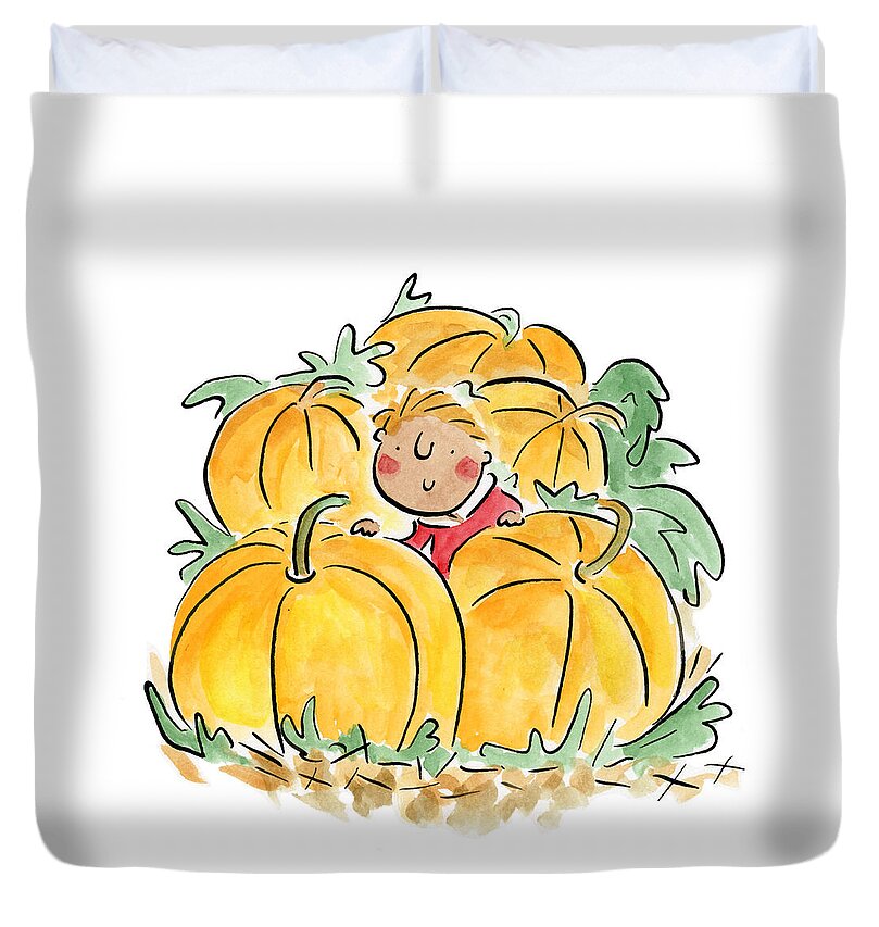 Pumpkin Patch - Duvet Cover