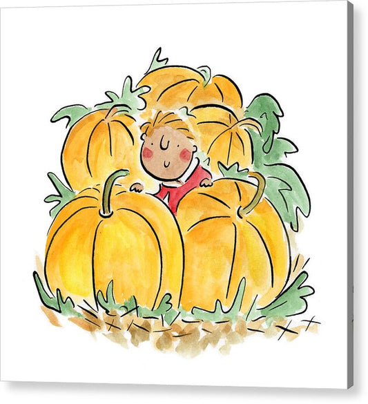 Pumpkin Patch - Acrylic Print