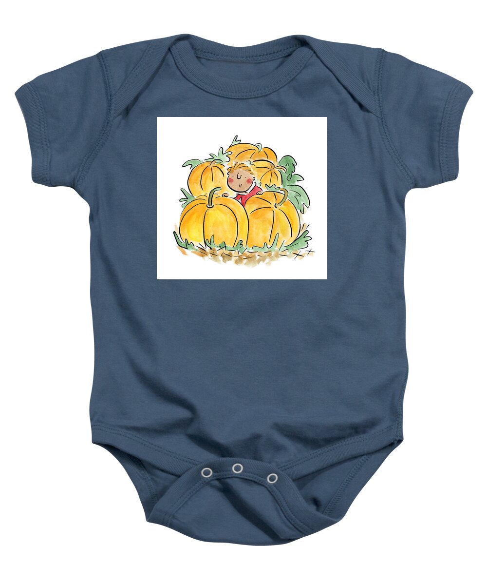 Pumpkin Patch - Baby Onesie