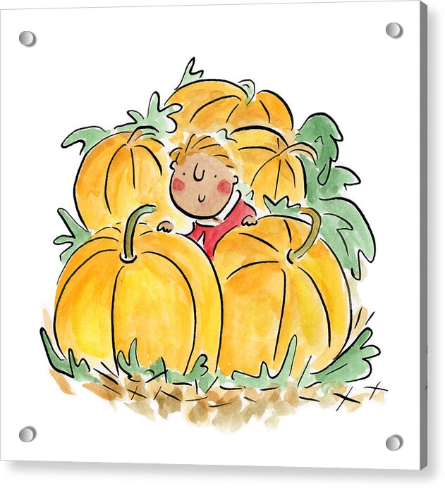 Pumpkin Patch - Acrylic Print