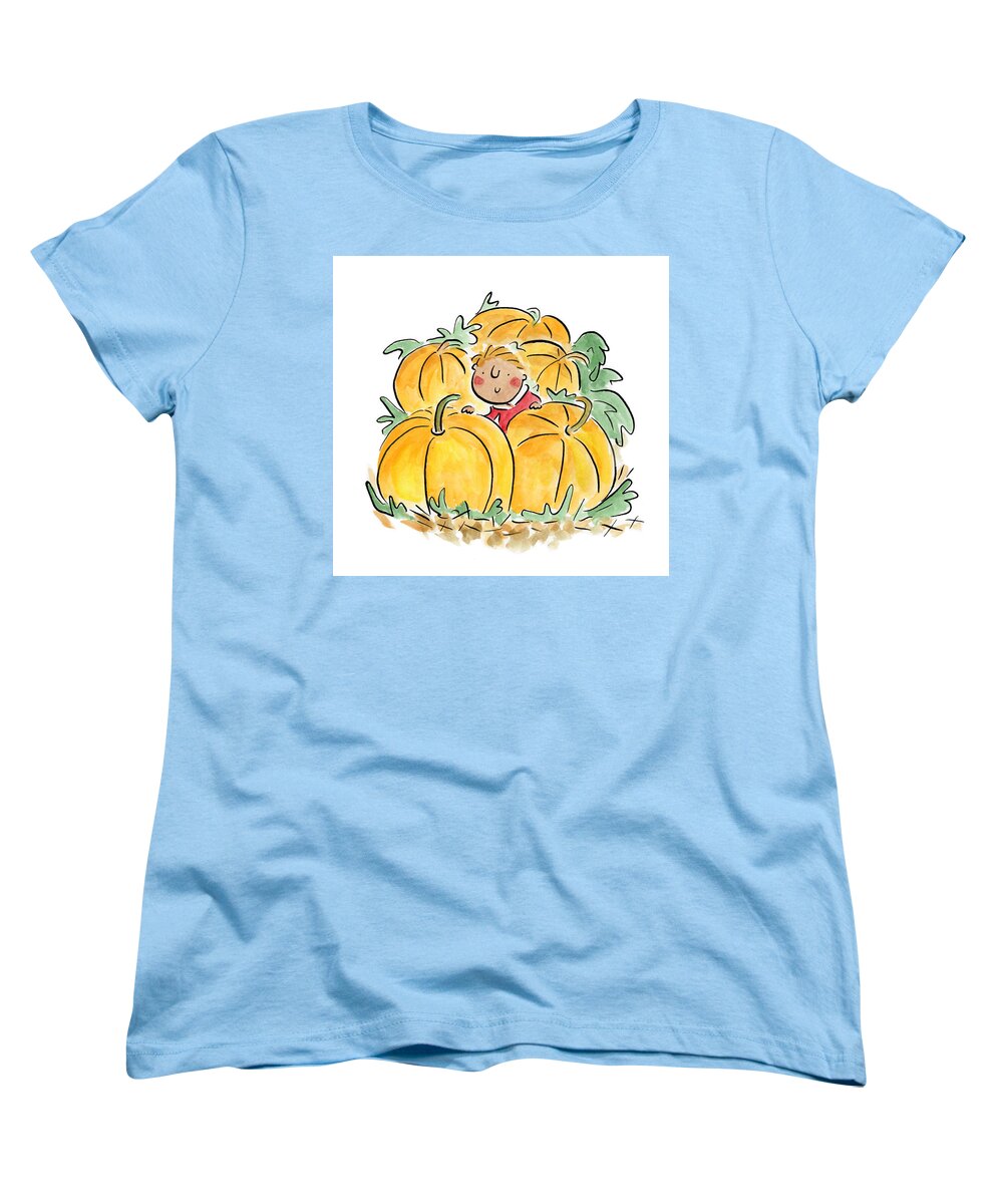 Pumpkin Patch - Women's T-Shirt (Standard Fit)
