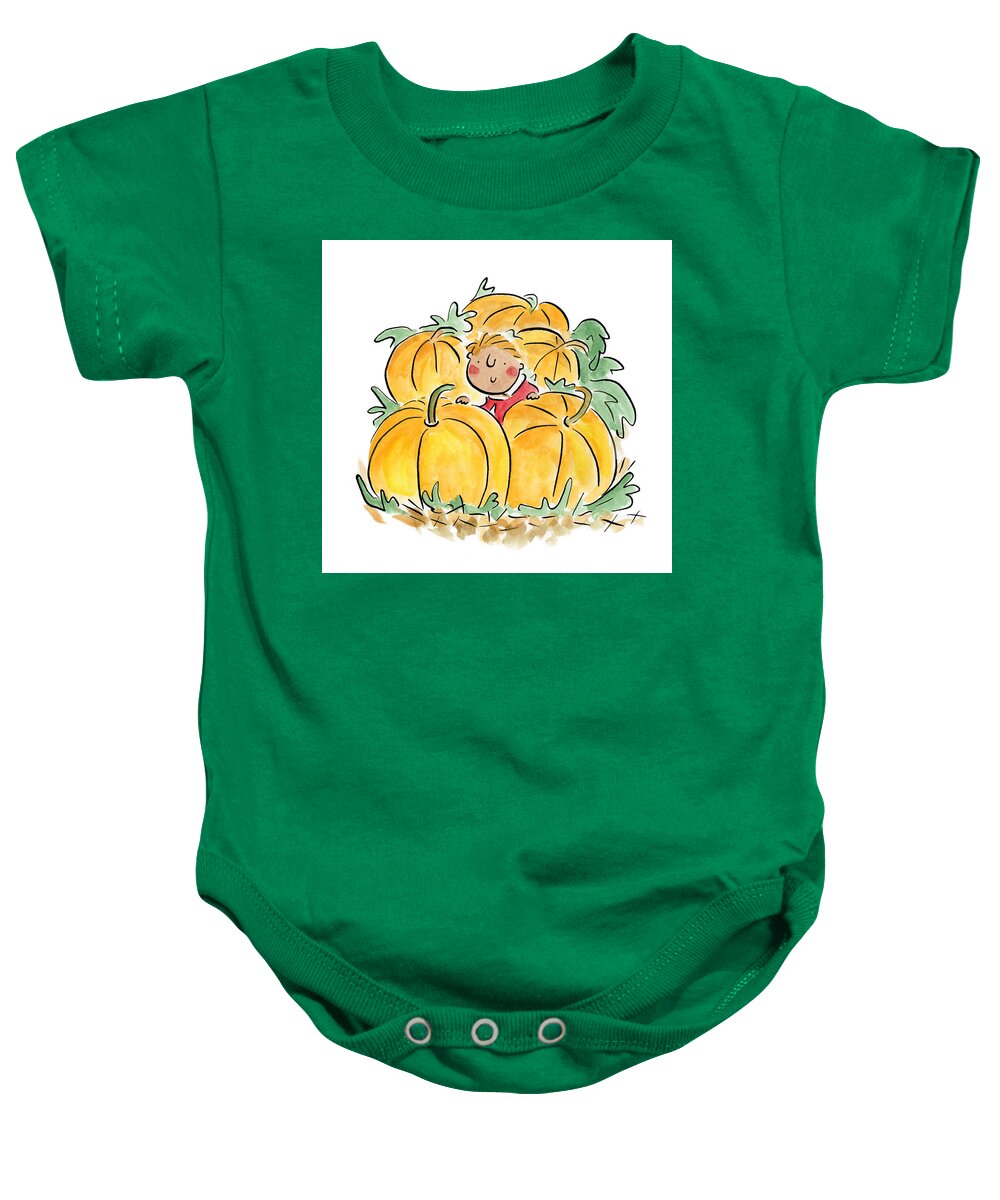 Pumpkin Patch - Baby Onesie