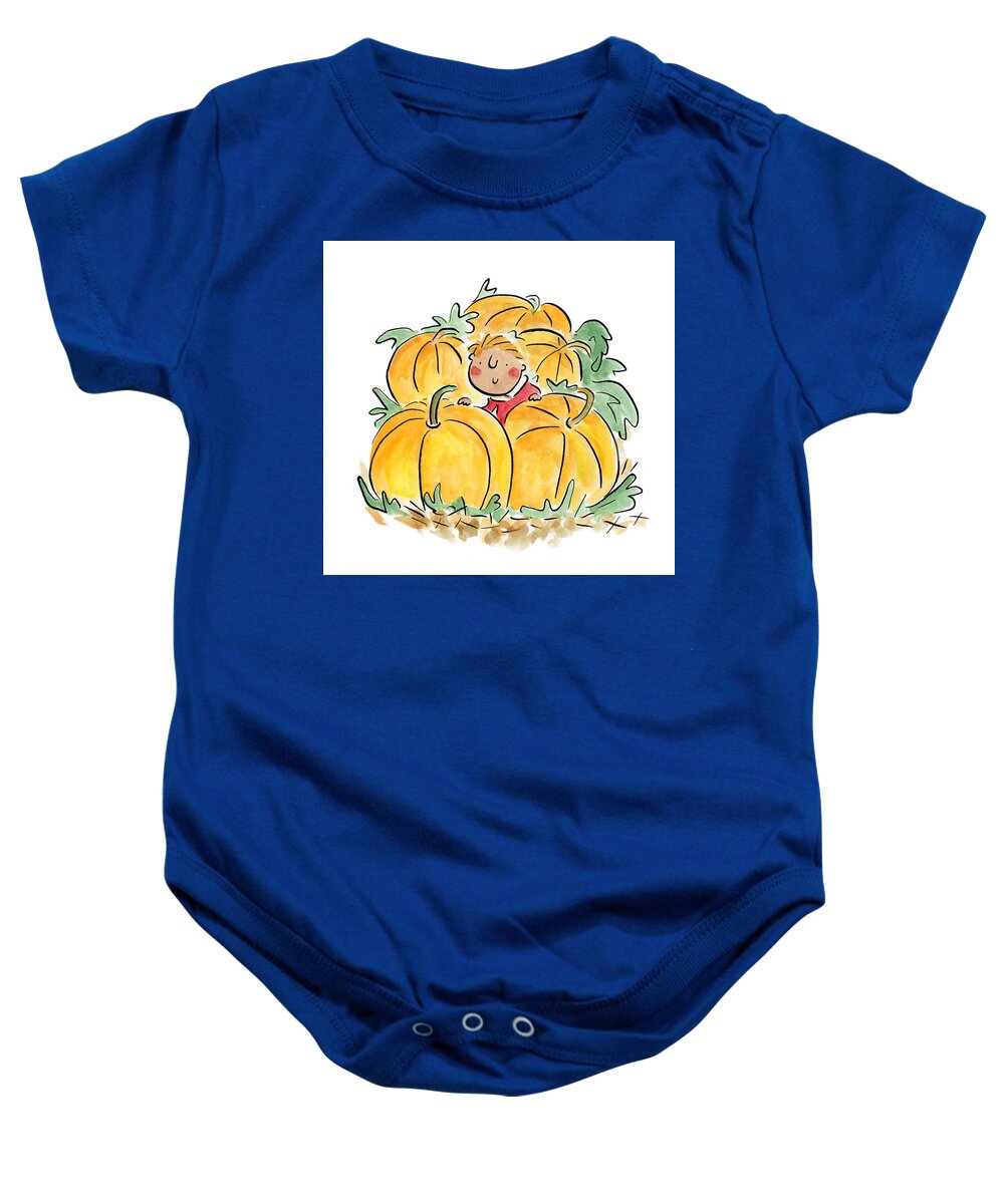 Pumpkin Patch - Baby Onesie