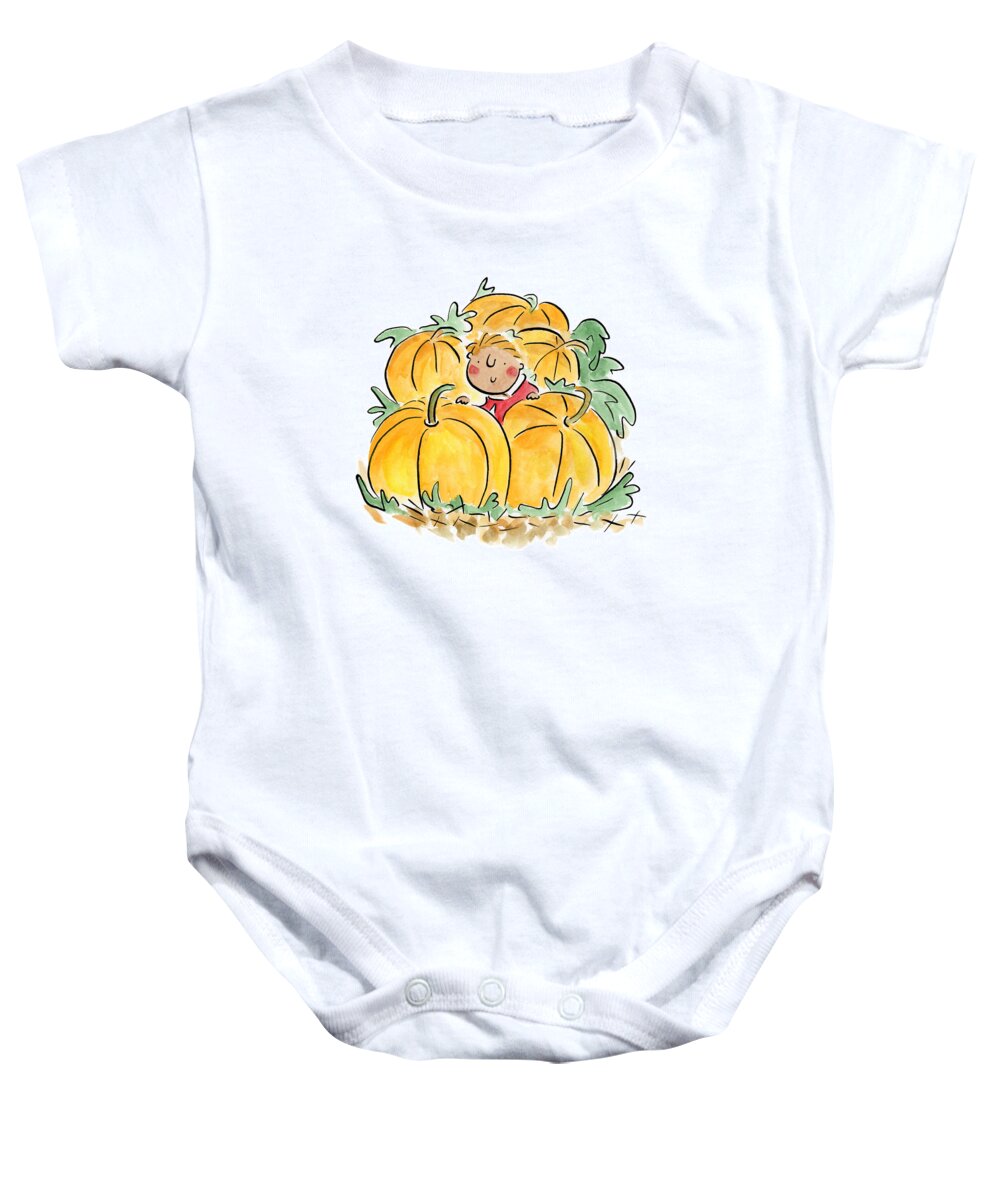Pumpkin Patch - Baby Onesie