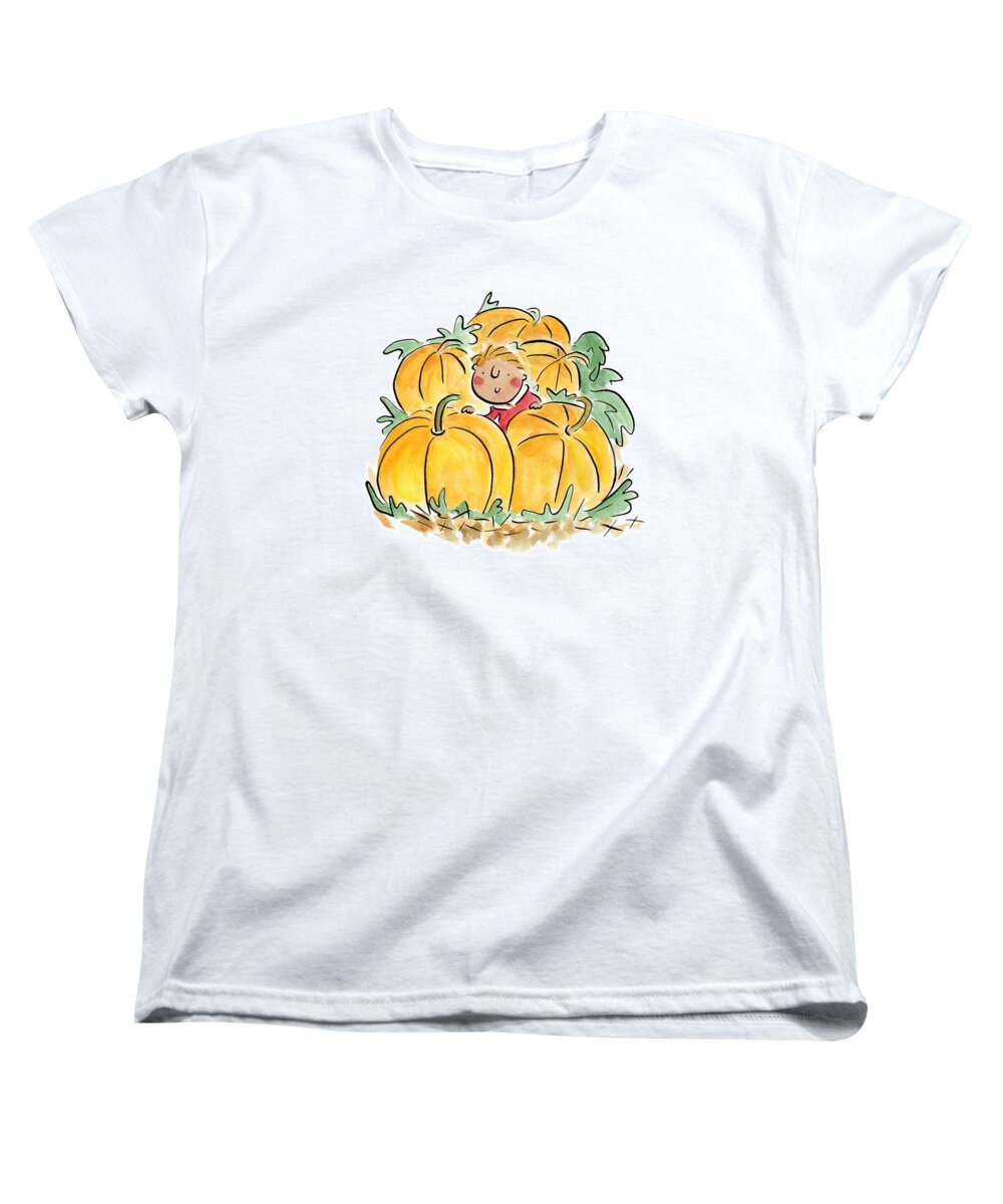 Pumpkin Patch - Women's T-Shirt (Standard Fit)