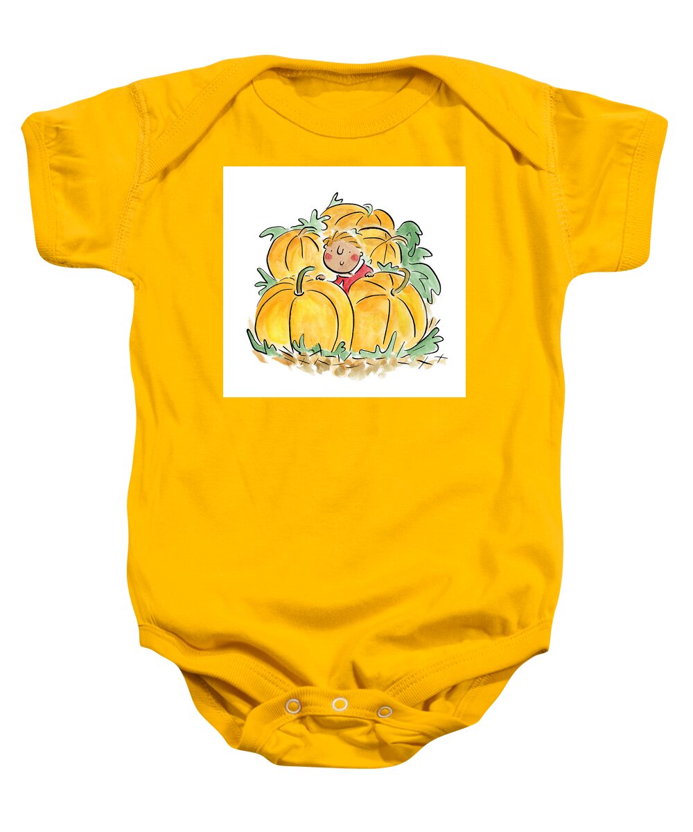 Pumpkin Patch - Baby Onesie