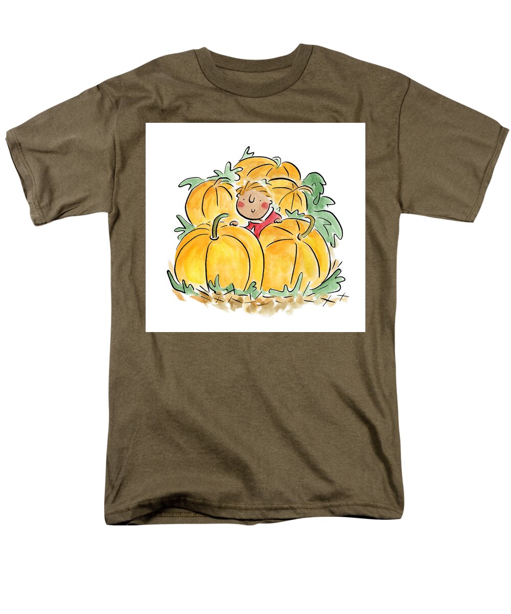 Pumpkin Patch - Men's T-Shirt  (Regular Fit)