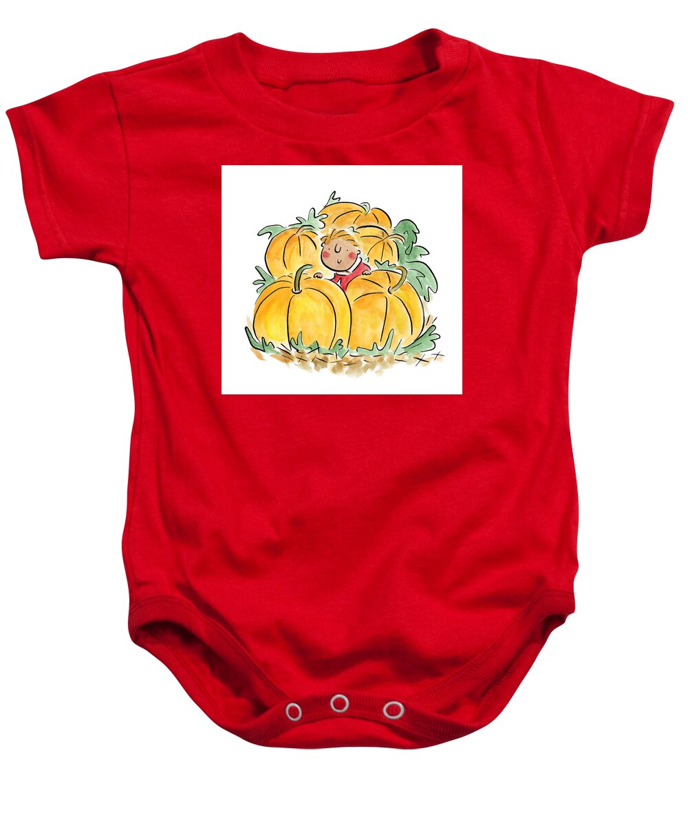 Pumpkin Patch - Baby Onesie