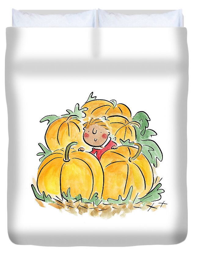 Pumpkin Patch - Duvet Cover
