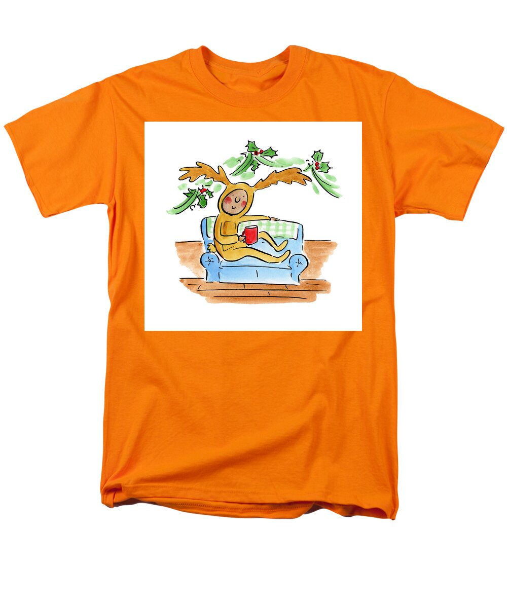 Reindeer Onesie - Men's T-Shirt  (Regular Fit)