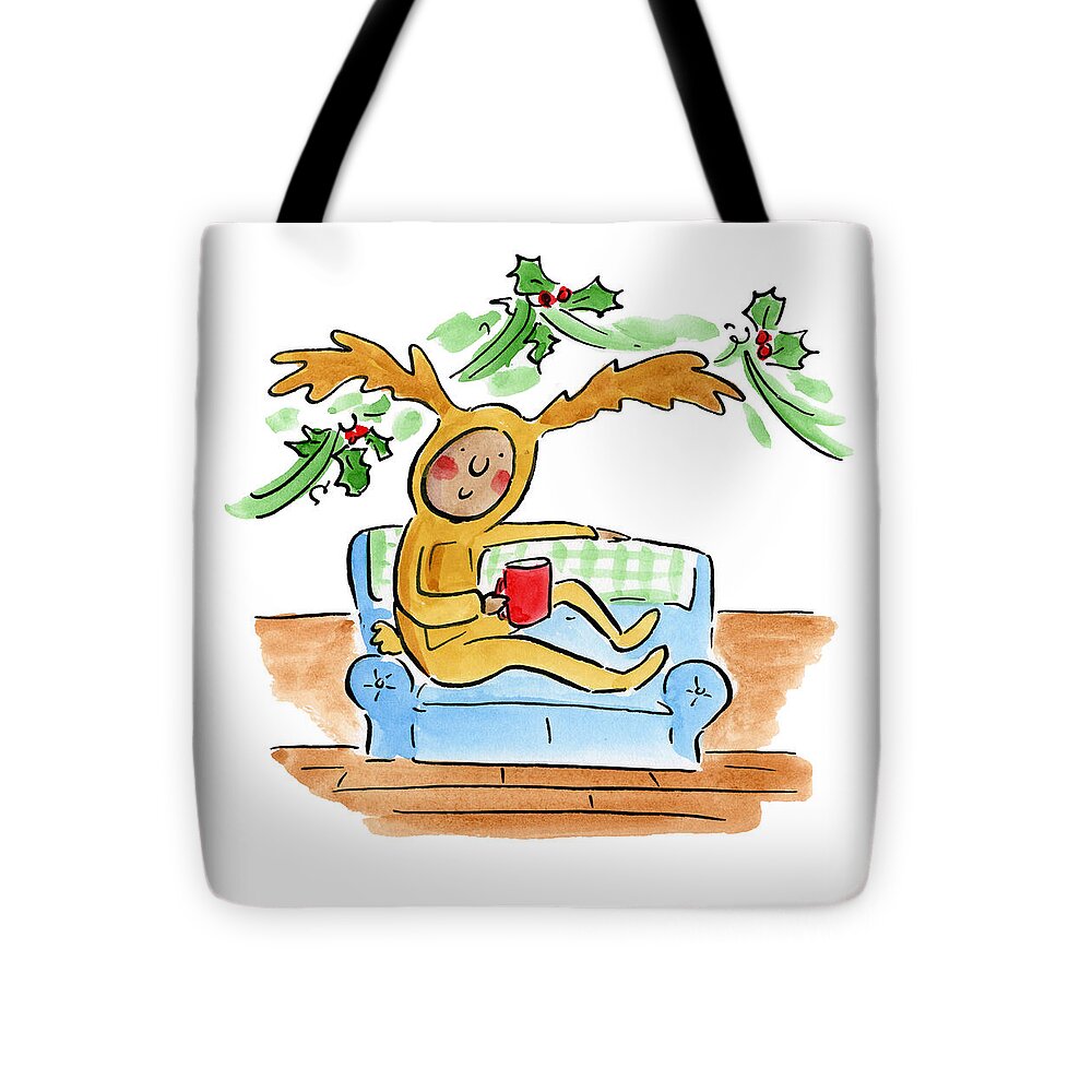 Reindeer Onesie - Tote Bag