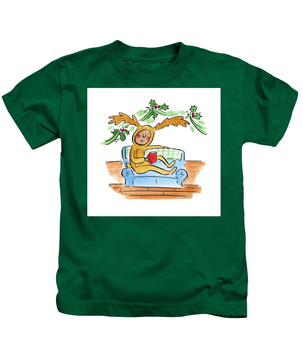 Reindeer Onesie - Kids T-Shirt